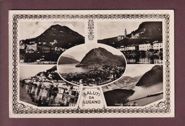 Saluti da LUGANO - 5 images - 1937