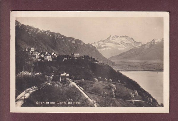 GLION - Dents du Midi - 1924