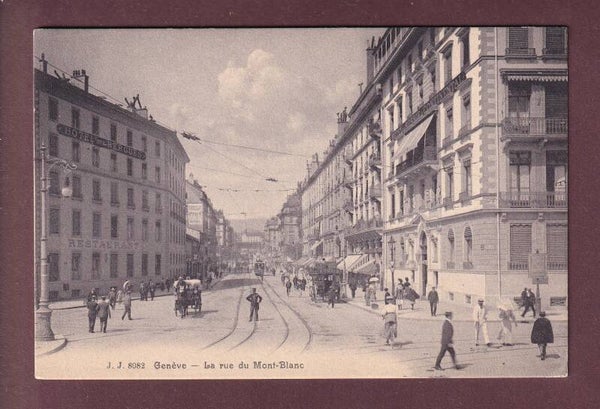 GENEVE - Hôtel de Bergues - Hôtel Russie Continental