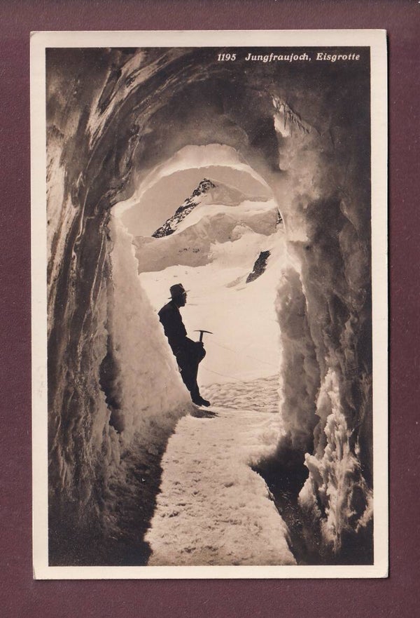Junfraubahn - EISGROTTE - 1928
