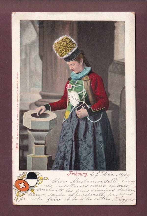 FRIBOURG - Tracht - 1909