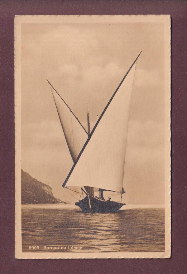 BARQUE DU LEMAN - 1917