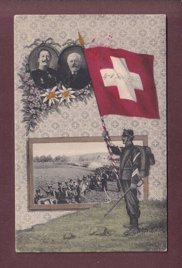 MILITÄR - Besuch von Kaiser Wilhelm II 1912