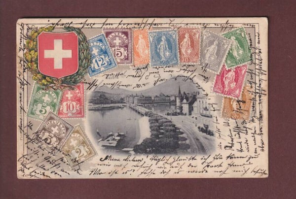 LUZERN - Briefmarken - 1905 Präge