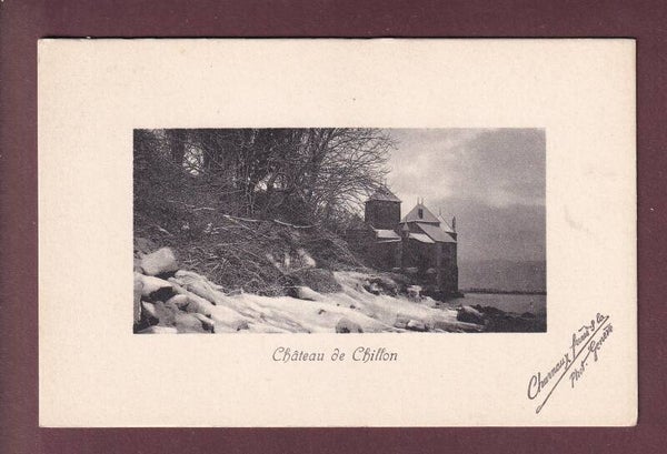 Château de CHILLON en hiver - Charnaux Frères