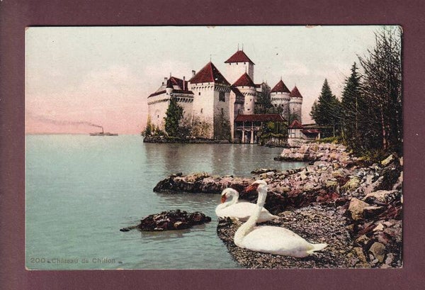 Château de CHILLON - Cygnes