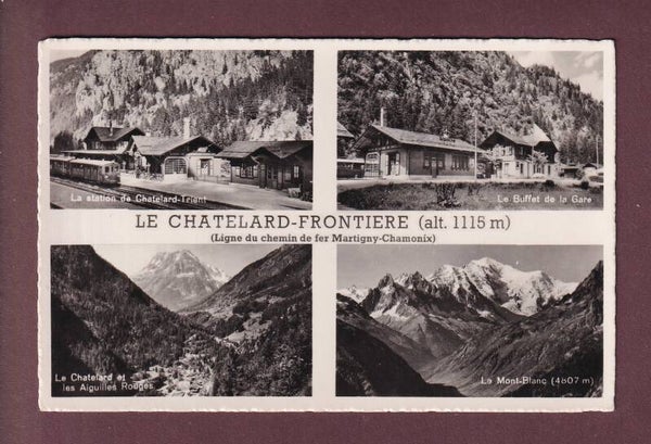 LE CHATELARD-FRONTIERE - 4 images - Train