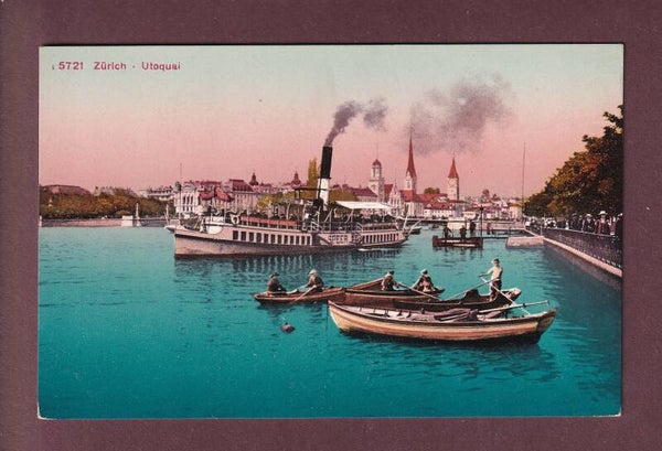 ZÜRICH - Utoquai - Schiff SPEER