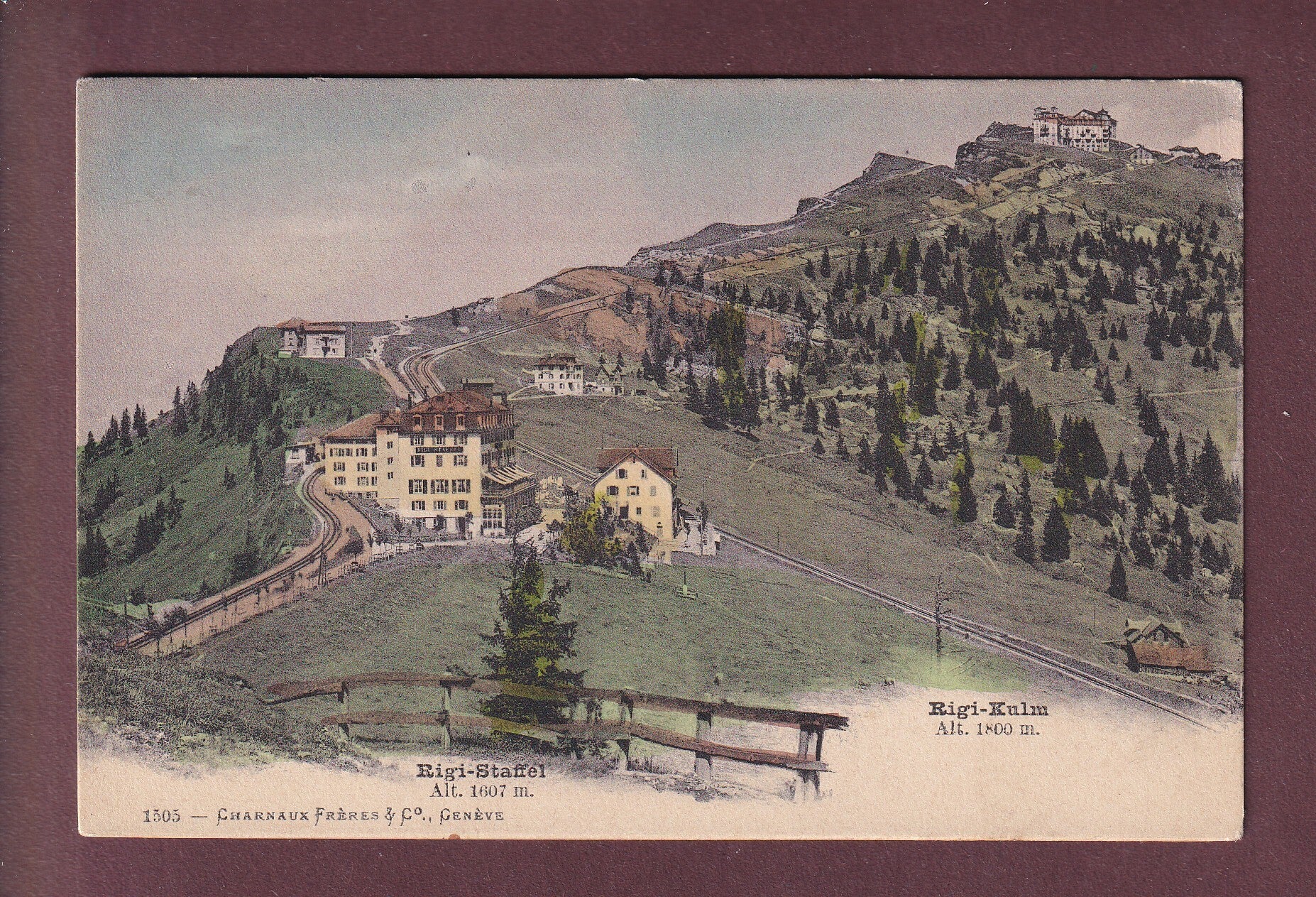 RIGI-STAFFEL und RIGI-KULM - Charnaux Frères