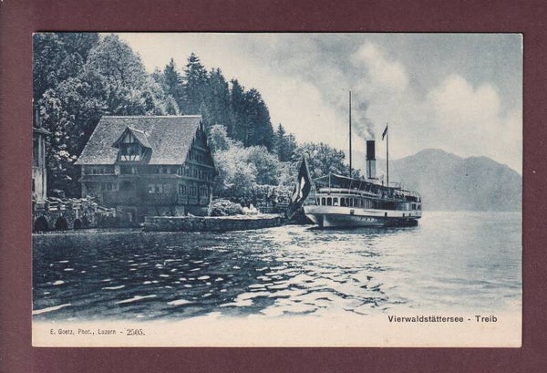 Vierwaldstättersee - TREIB mit Schiff