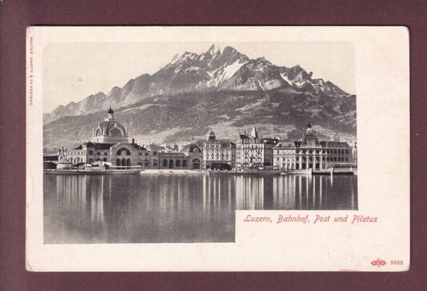 LUZERN - Bahnhof - Pilatus