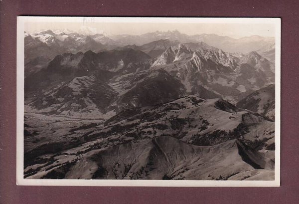 Flieger-Postkarte - SAANENMÖSERGEBIET - Hugeligrat - Plani