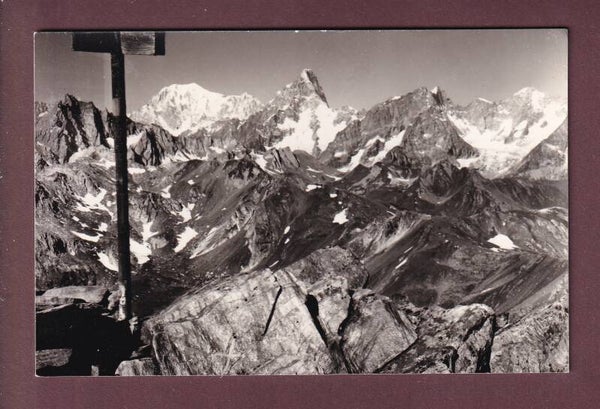 GRAND-SAINT-BERNARD et Mont-Blanc vus du Télésiège