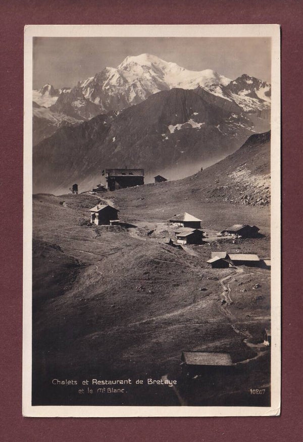 BRETAYE - Chalets et Restaurant - 1939 Obl. Restaurant