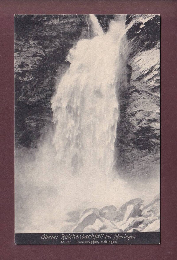 Oberer REICHENBACHFALL bei Meiringen