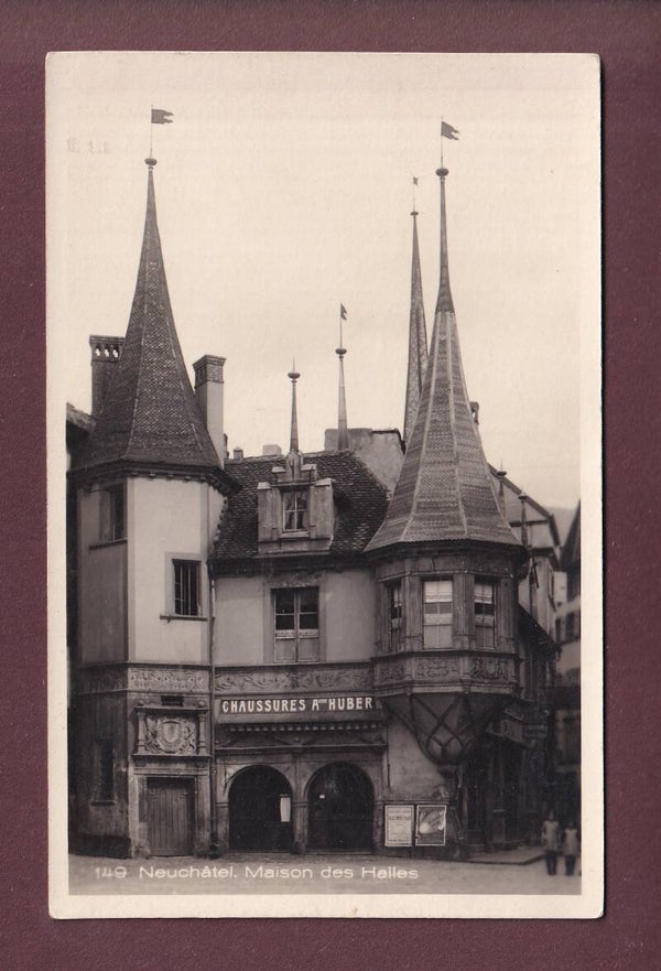 NEUCHÂTEL - Maison des Halles - Chaussures Huber