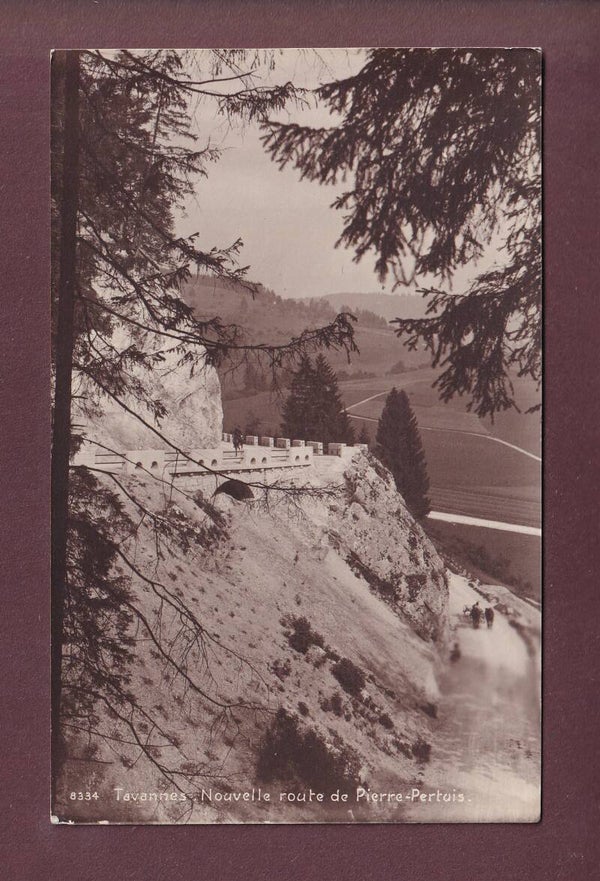 TAVANNES - Nouvelle route de Pierre-Pertuis