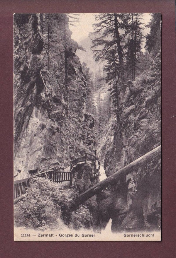 Zermatt - GORGES DU GORNER