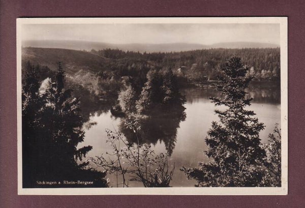 SÄCKINGEN - Rhein-Bergsee - 1934