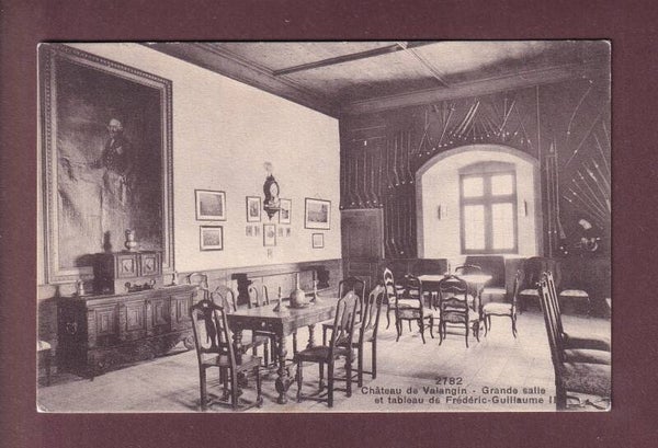 Château de VALANGIN - Grande Salle - 1920