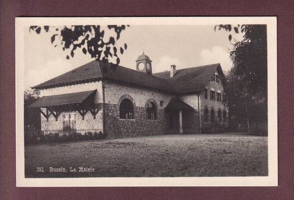 RUSSIN - La Mairie - 1933