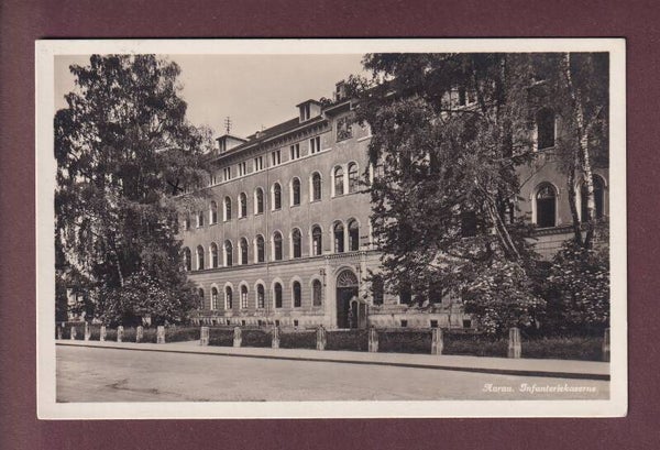 AARAU - Infanteriekaserne - 1931 Feldpost