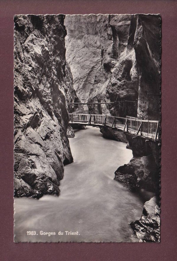 Gorges du TRIENT - 1949
