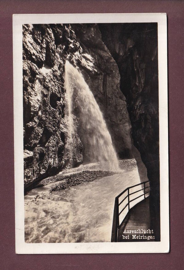AARESCHLUCHT bei Meiringen - 1938
