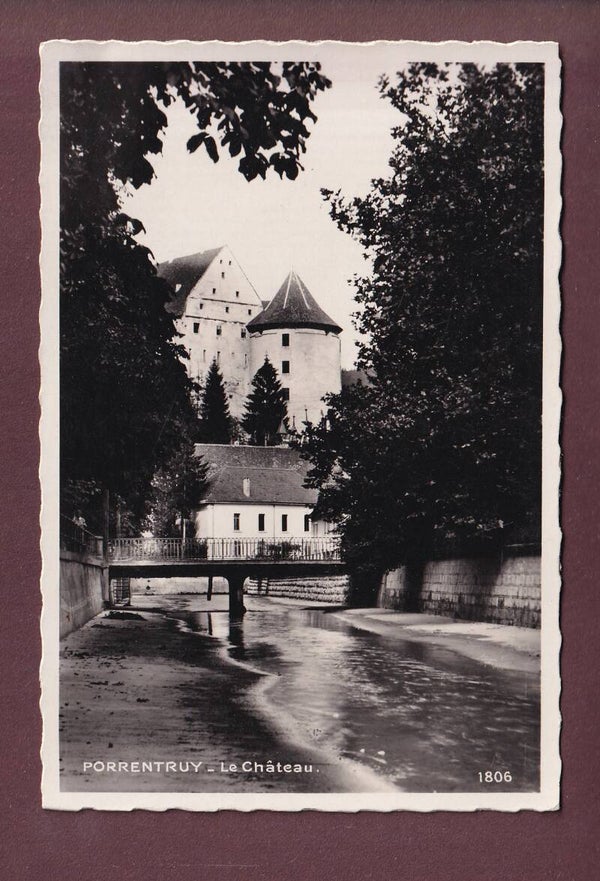PORRENTRUY - Château - 1937