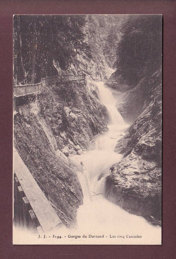 Gorges du DURNAND - Les 5 cascades