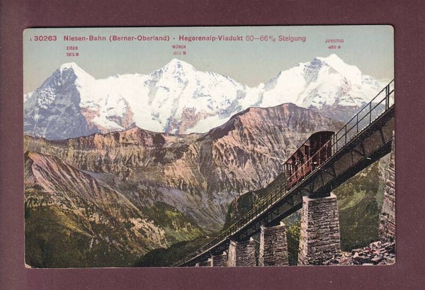 NIESEN-BAHN - Hegeranalp-Viadukt
