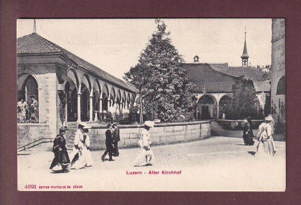 LUZERN - Alter Kirchhof