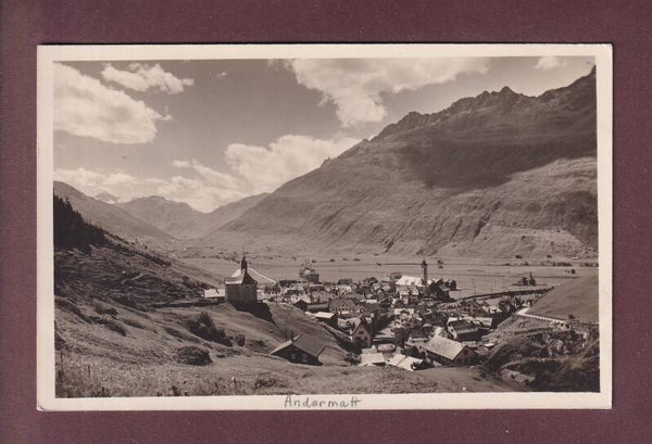 ANDERMATT gegen die Furka