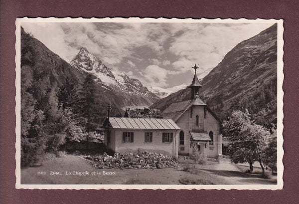 ZINAL - Chapelle et Besso