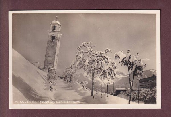 ST. MORITZ-DORF - Schiefer Turm