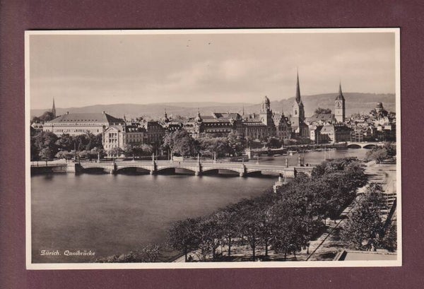 ZÜRICH - Quaibrücke