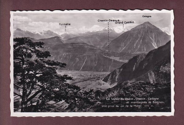 VALLEE DU RHÔNE depuis le Col de la Matze