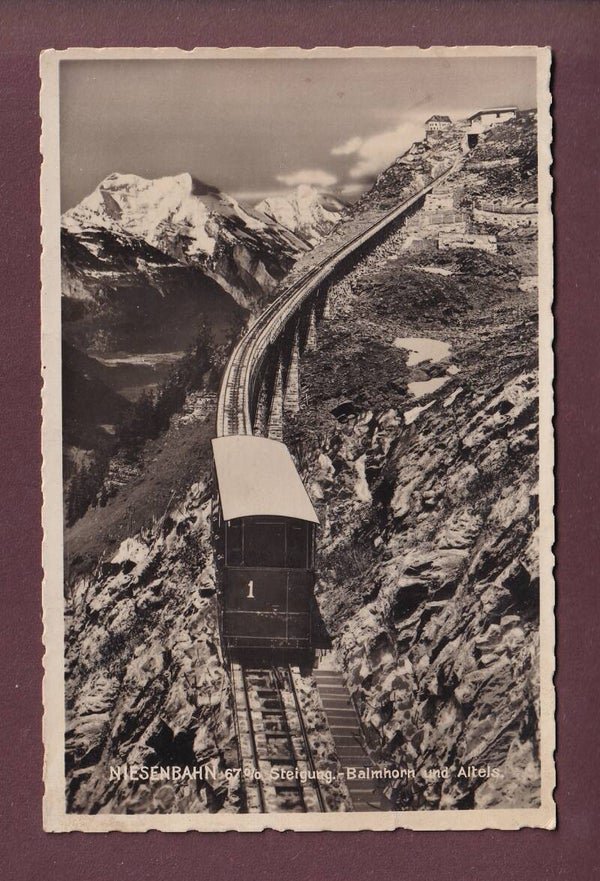 NIESEN-BAHN - Balmhorn - Altetls