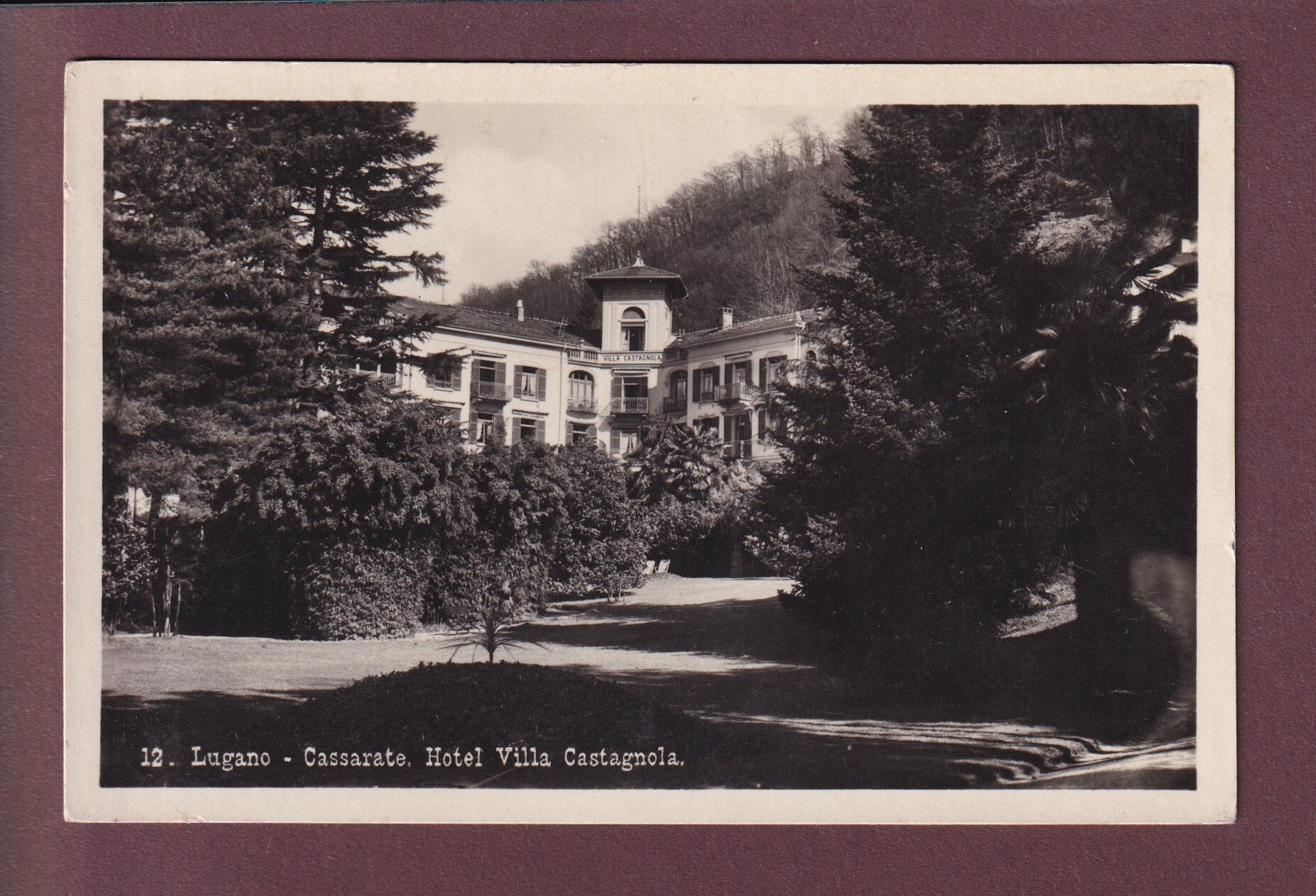 LUGANO - Cassarate - Hotel Villa Castagnola