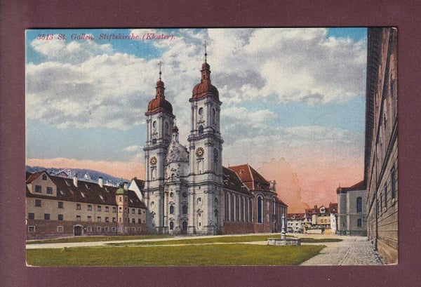 ST. GALLEN - Stiftskirche - 1946