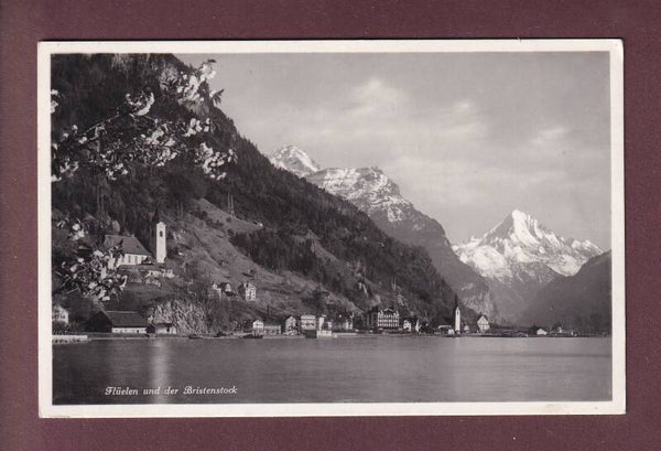 FLÜELEN - Bristenstock - 1934