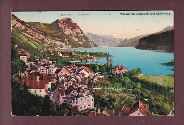 WEESEN - Leistkamm - 1909 // Eckbug //