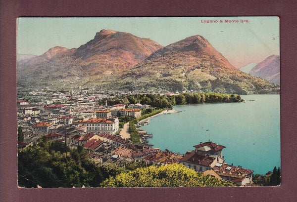 LUGANO e Monte Brè - 1908