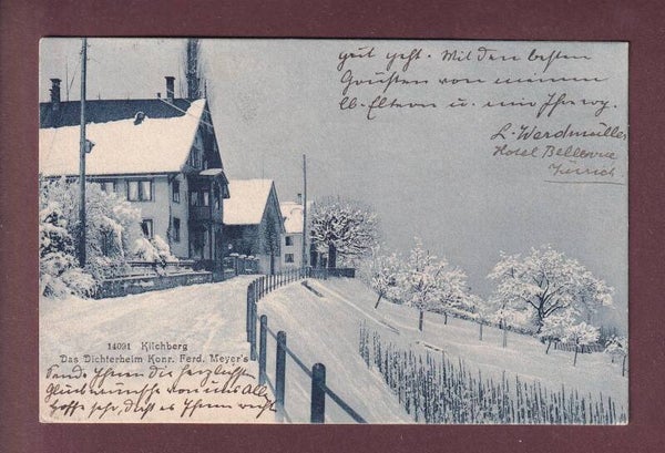 KILCHBERG - Dichterheim K. F. Meyer - 1904