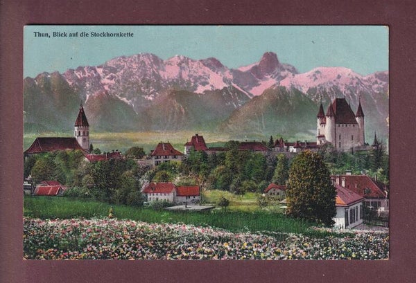 THUN - Stockhornkette - 1910