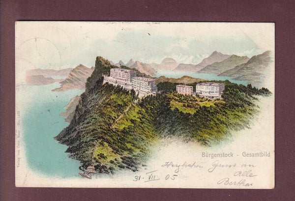 BÜRGENSTOCK - 1905