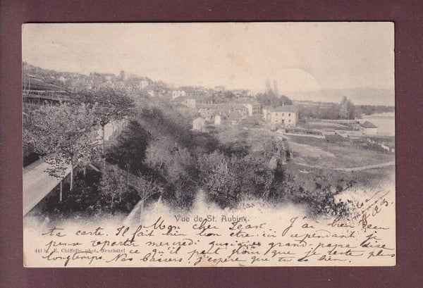 Vue de ST. AUBIN - 1903