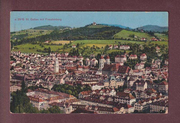 ST. GALLEN - Freudenberg - 1933
