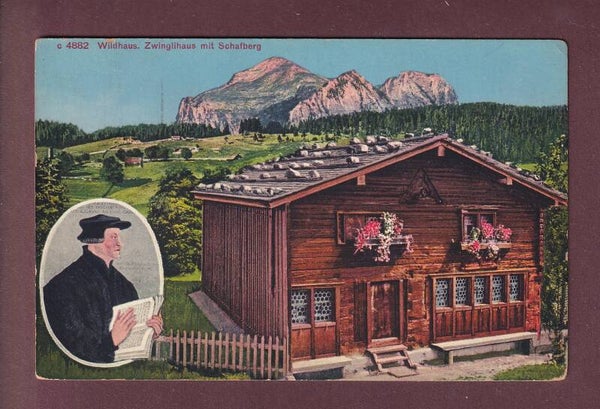 WILDHAUS - Zwinglihaus - Schafberg - 1928