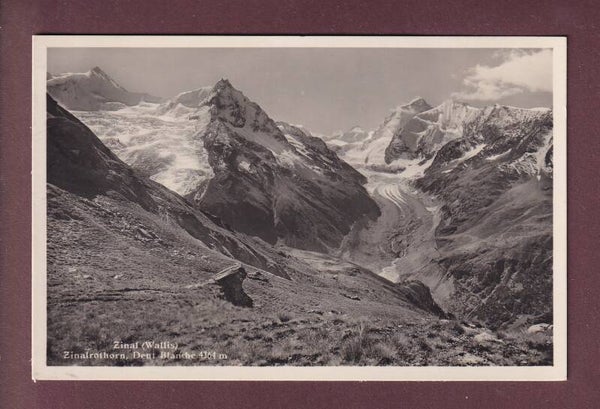Zinal - ZINALROTHORN - Dent Blanche - 1929